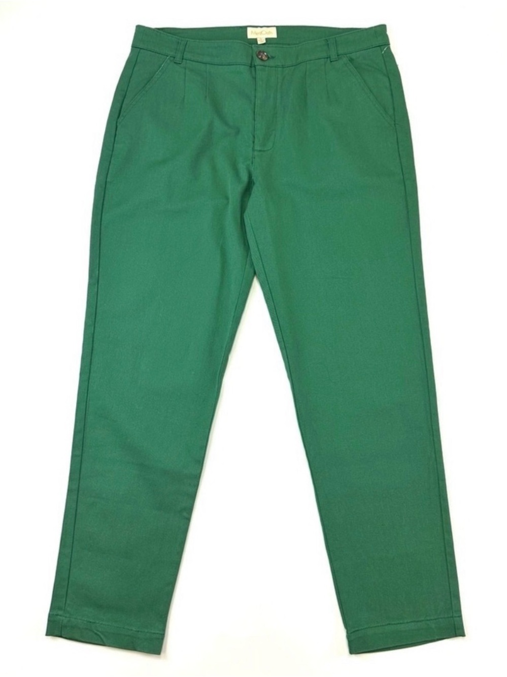ModCloth green midrise pant Large stretch cotton womens pants Casual